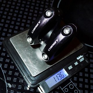 Gewicht OnOff Vorbau Stoic FG 31.8mm, 10mm, 10°