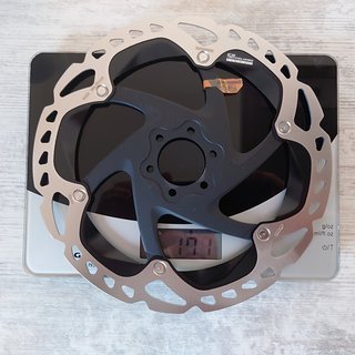 Gewicht Shimano Bremsscheibe RT-MT905 203mm