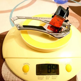 Gewicht Shimano Umwerfer Ultegra FD-R8000-F Anlötsockel 2x11