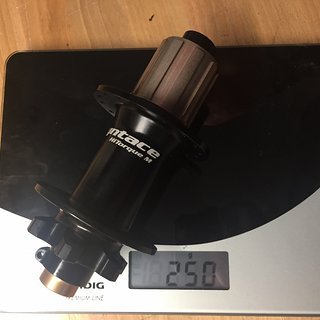Gewicht Syntace Nabe HiTorque M Rear 142/12mm, 32 Loch