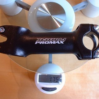 Gewicht PROMAX Vorbau Ahead-Vorbau 25.4mm, 110mm, 10°