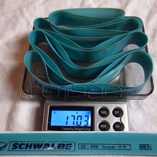 Gewicht Schwalbe Felgenband 26" Felgenband 20mm 20-559