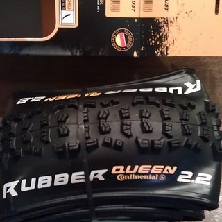 Gewicht Continental Reifen Rubber Queen UST 26x2.2", 55x559