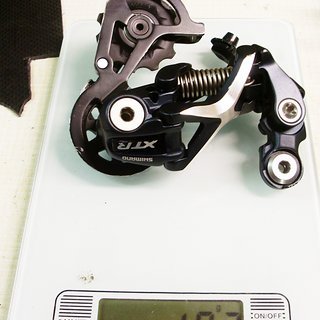 Gewicht Shimano Schaltwerk XTR RD-M972 (tuned) Super Short