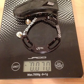 Gewicht e-thirteen Kettenführung Chainguide XCX+ I05 28-36Z