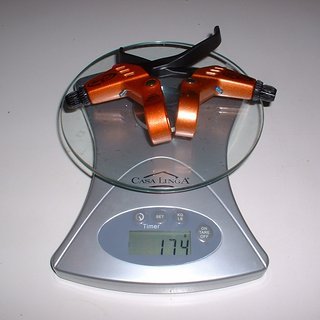 Gewicht Avid Felgenbremse Speed Dial Magnesium 