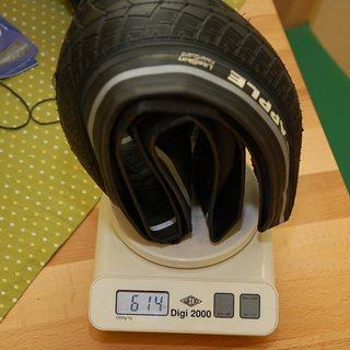 Gewicht Schwalbe Reifen Big Apple 26x2.0" / 50-559