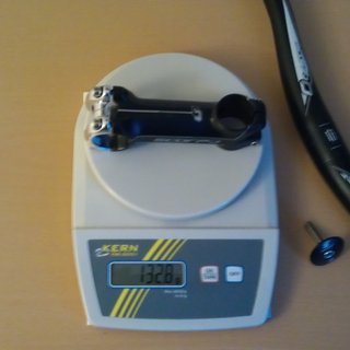 Gewicht Oxygen Vorbau Driver 31.8mm, 17°