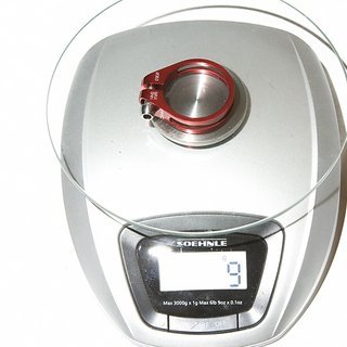 Gewicht Procraft Sattelklemme SPK1 36.0mm
