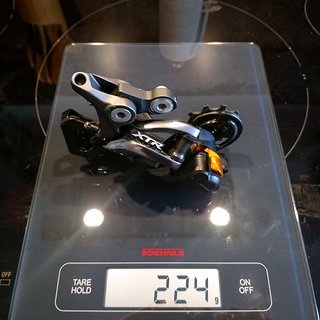 Gewicht Shimano Schaltwerk XTR M-9000 GS