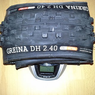 Gewicht Onza Reifen Greina DH 26x2.4" / 60-559