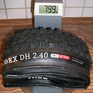 Gewicht Onza Reifen Ibex DH 26x2.4" / 61-559