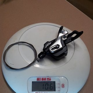 Gewicht Shimano Schalthebel XTR SL-M980 I-Spec 3x10-fach