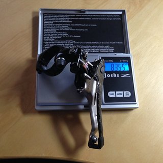 Gewicht Campagnolo Umwerfer Super Record 31.8mm