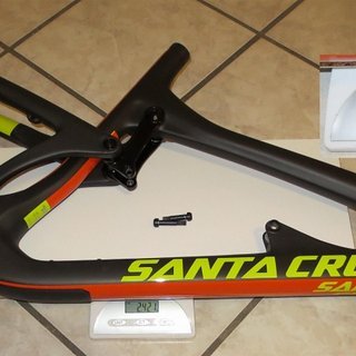 Gewicht Santa Cruz Full-Suspension Nomad CC  L
