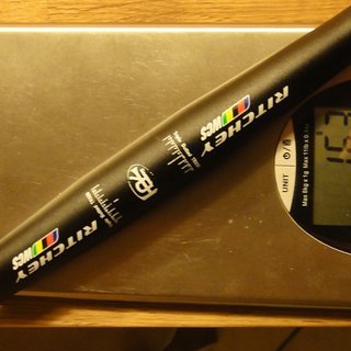 Gewicht Ritchey Lenker WCS Flat 31.8mm, 580mm