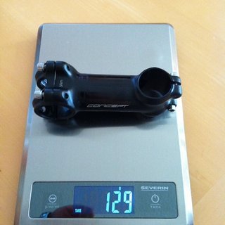 Gewicht Concept Vorbau EX 31,8mm, 90mm, 6°