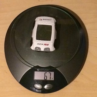 Gewicht Sigma GPS ROX 10.0 GPS 