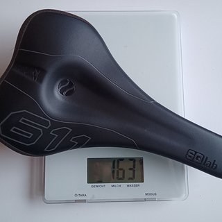 Gewicht SQ-Lab Sattel 611 ERGOWAVE® Carbon 15 cm
