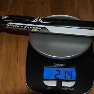 Gewicht Ritchey Sattelstütze WCS Carbon 2-Bolt  34,9 x 400