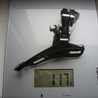 Gewicht Shimano Umwerfer XTR FD-M901 28.6mm