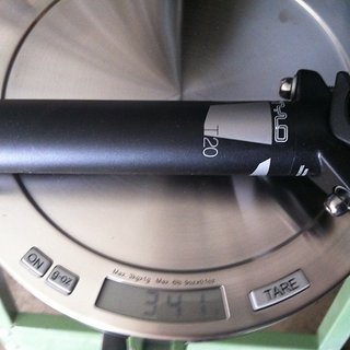 Gewicht Truvativ Sattelstütze Stylo T20 31.6 x 400mm
