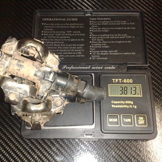 Gewicht Shimano Pedale (Klick) LX PD-M520 