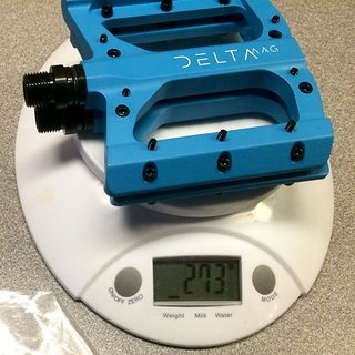 Gewicht Superstar Components Pedale (Platform) Delta Magnesium EVO Pedals - Titanachse 97*105*14mm