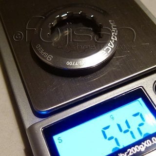 Gewicht Shimano Kassettenabschlussring Dura Ace CS-7700 12Z