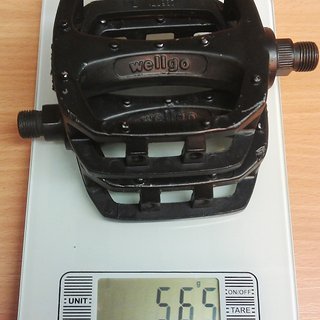 Gewicht Wellgo Pedale (Platform) LU987 