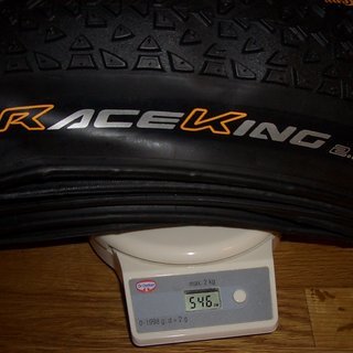 Gewicht Continental Reifen Race King Racesport 29x2.2", 55-622