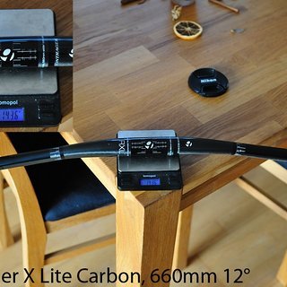Gewicht Bontrager Lenker Race X Lite Carbon 31,8 x 660mm