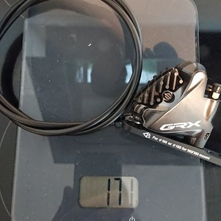 Gewicht Shimano Scheibenbremse BR-RX810-F 