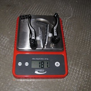 Gewicht Shimano Felgenbremse LX BR-T660 107