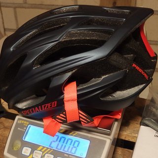 Gewicht Specialized Helm s-works prevail I M (54-60cm)