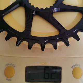 Gewicht Garbaruk Kettenblatt Round fits Shimano 32z black 32z 