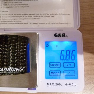 Gewicht Carbonice Spacer Carbon-Spacer 1⅛'', 30mm