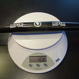 Gewicht Mount Zoom Lenker Lightweight Flat Bar XL 31.8mm, 740mm