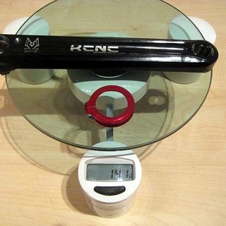 Gewicht KCNC Kurbelgarnitur SILVERBONE XC1 175mm, 22-32-44Z