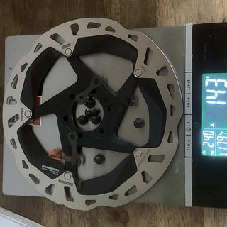 Gewicht Shimano Bremsscheibe RT-MT905 180mm