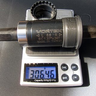 Gewicht Vortex Innenlager Innenlager 4-kant, 68/116mm, BSA