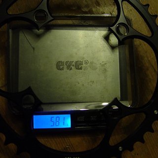 Gewicht Tune Kettenblatt Triebtreter AL 104mm, 44Z