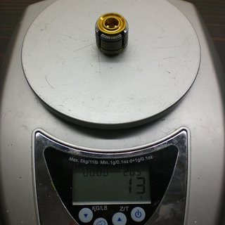 Gewicht Carbon Ti Ahead-Kralle, Ahead-Expander X-Plug 1 1/8"