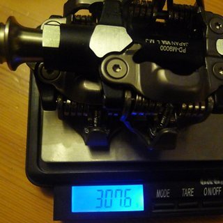Gewicht Shimano Pedale (Klick) XTR PD-M9000 