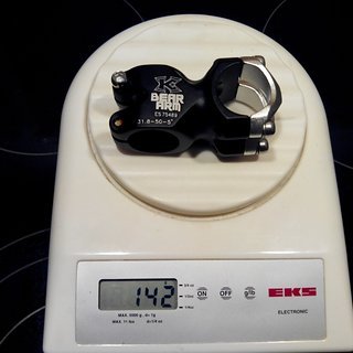 Gewicht KCNC Vorbau Bear Arm 31.8mm, 50mm, 5°
