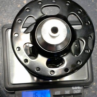 Gewicht Veltec Nabe SL Disc front 100mm/QR, 32-Loch