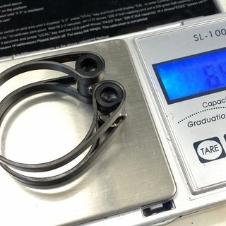 Gewicht Carbonice Sattelklemme Eva 2.0 31,8 mm
