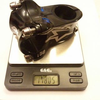 Gewicht Spank Vorbau Spike Race 31.8mm, 50mm, 0°