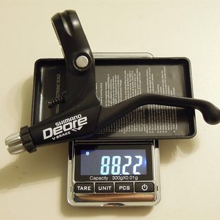 Gewicht Shimano Felgenbremse Deore BL-M510 22.2