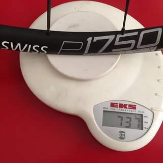 Gewicht DT Swiss Systemlaufräder P1750 spline disc VR 622